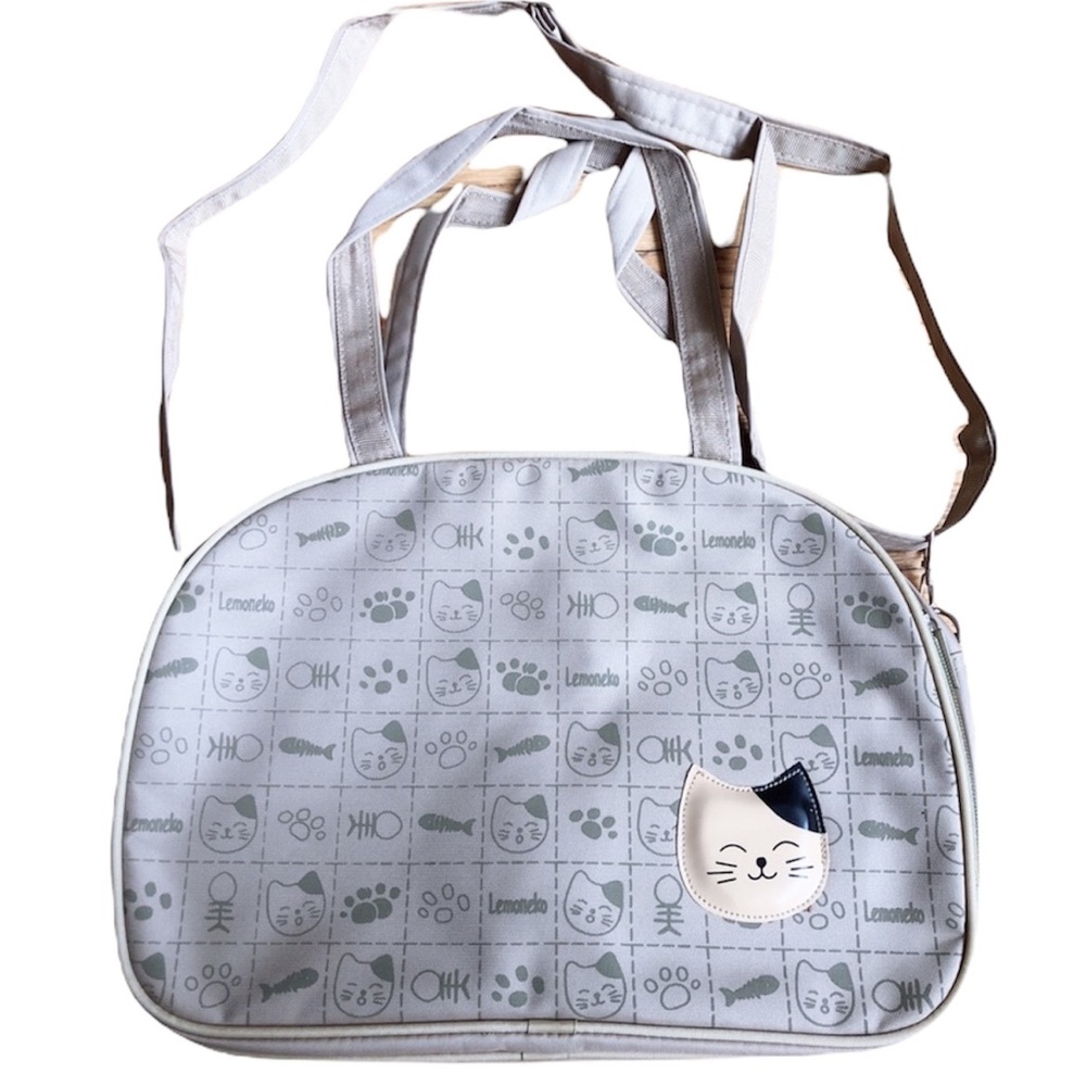 Kitty Crossbody Tote Bag
